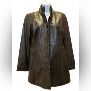 Cole Haan EUC Women’s Genuine Lambskin Jacket M